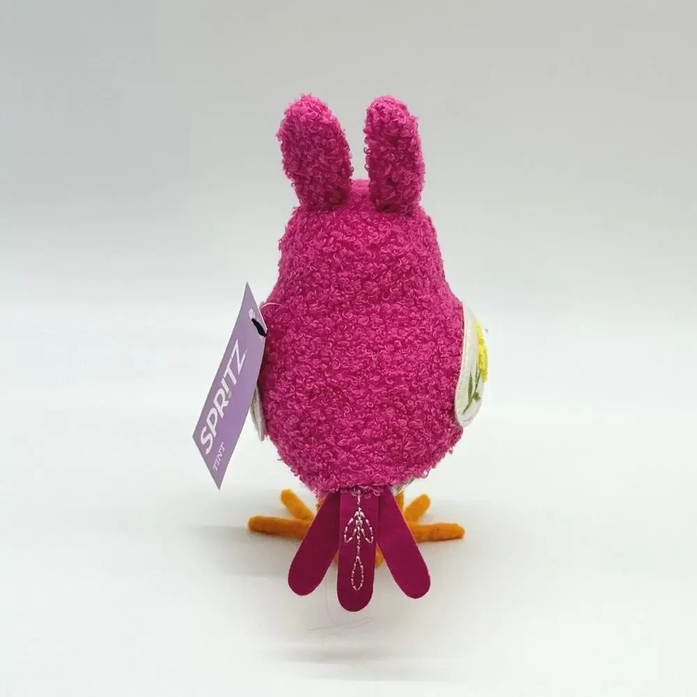 Target Spritz Featherly Friend Pink Plaid Easter Bunny Fabric Bird TINT 2025 NEW